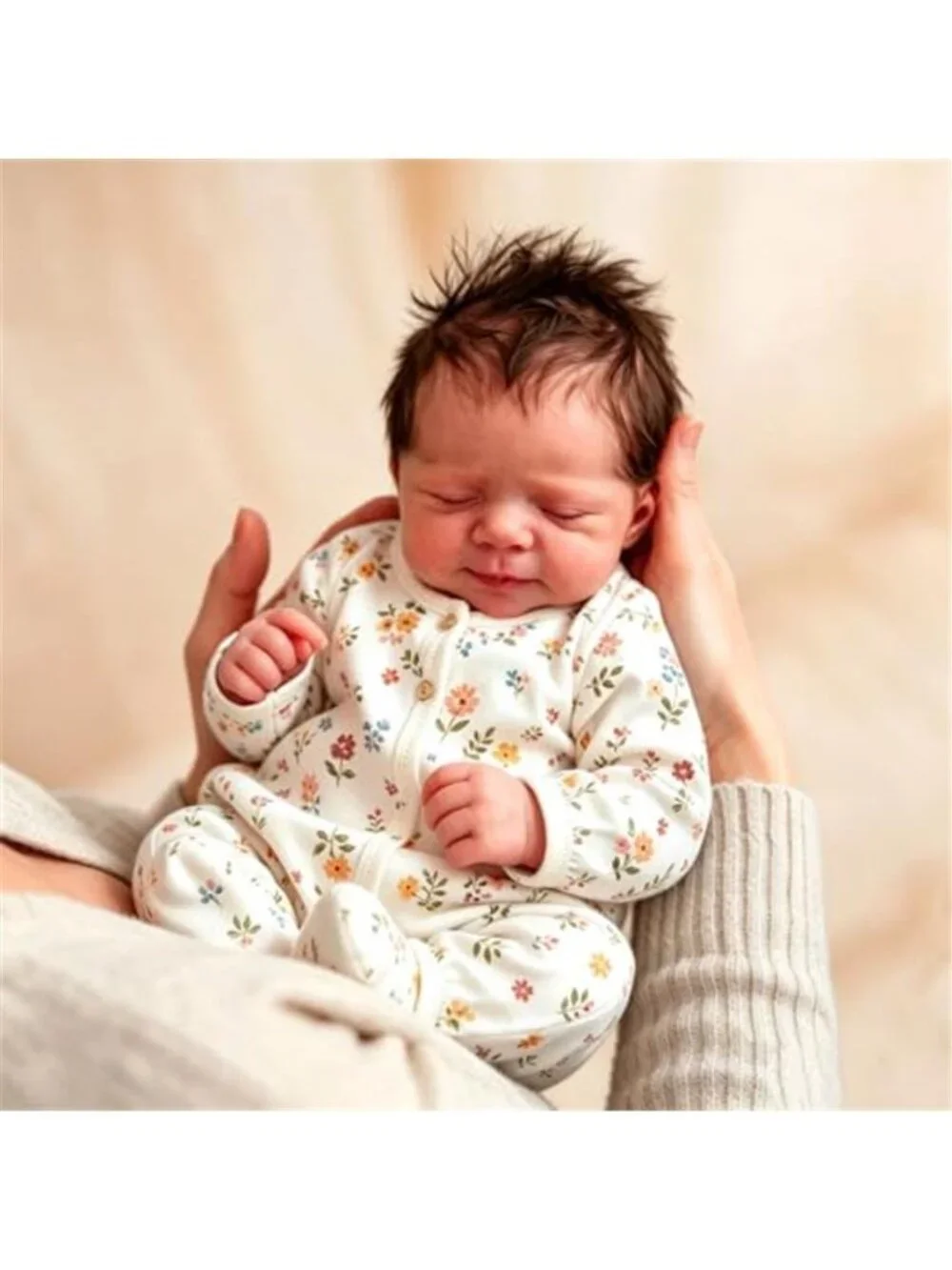 18 Inch Full Body Vinyl Reborn Baby Boy Doll Realistic Soft Skin Poseable